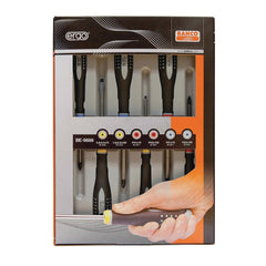 Screwdriver Sets; 6PC PHIL/SLOT/POZI BAHCO ERGO MIX SCRDRV SET