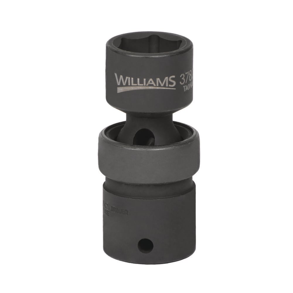 Impact Socket: 1/2" Drive, 22 mm Socket, Hex Drive