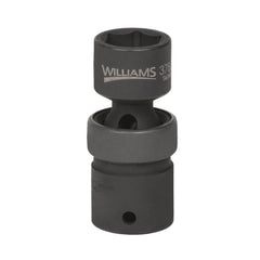 Impact Socket: 1/2" Drive, 16 mm Socket, Hex Drive