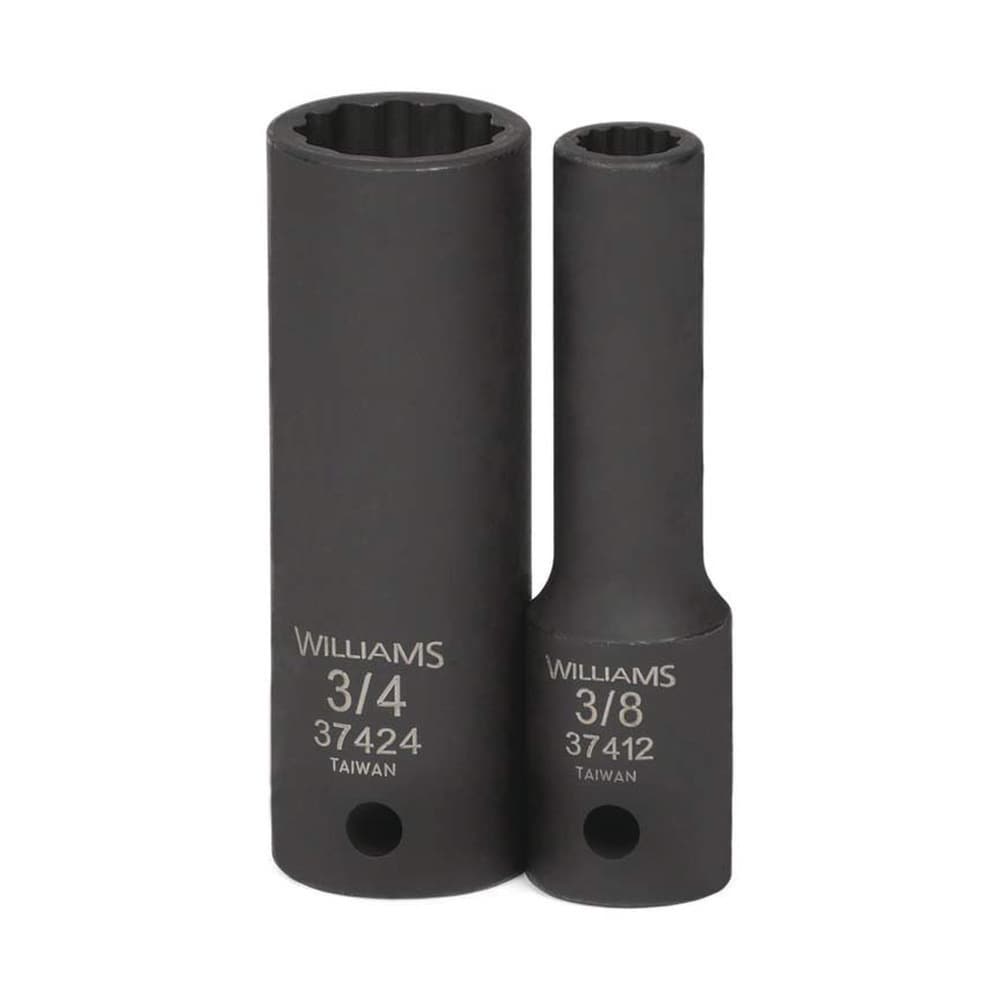 Impact Socket: 1/2" Drive, 1-5/16" Socket, Square Drive