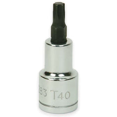 Hand Hex & Torx Bit Sockets; Socket Type: Hex Bit; Drive Size (Fractional Inch): 1/2; Torx Size: T50