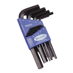 Hex Key Sets; 9PC 1.5-10MM BLK OXIDE HEX KEY SET