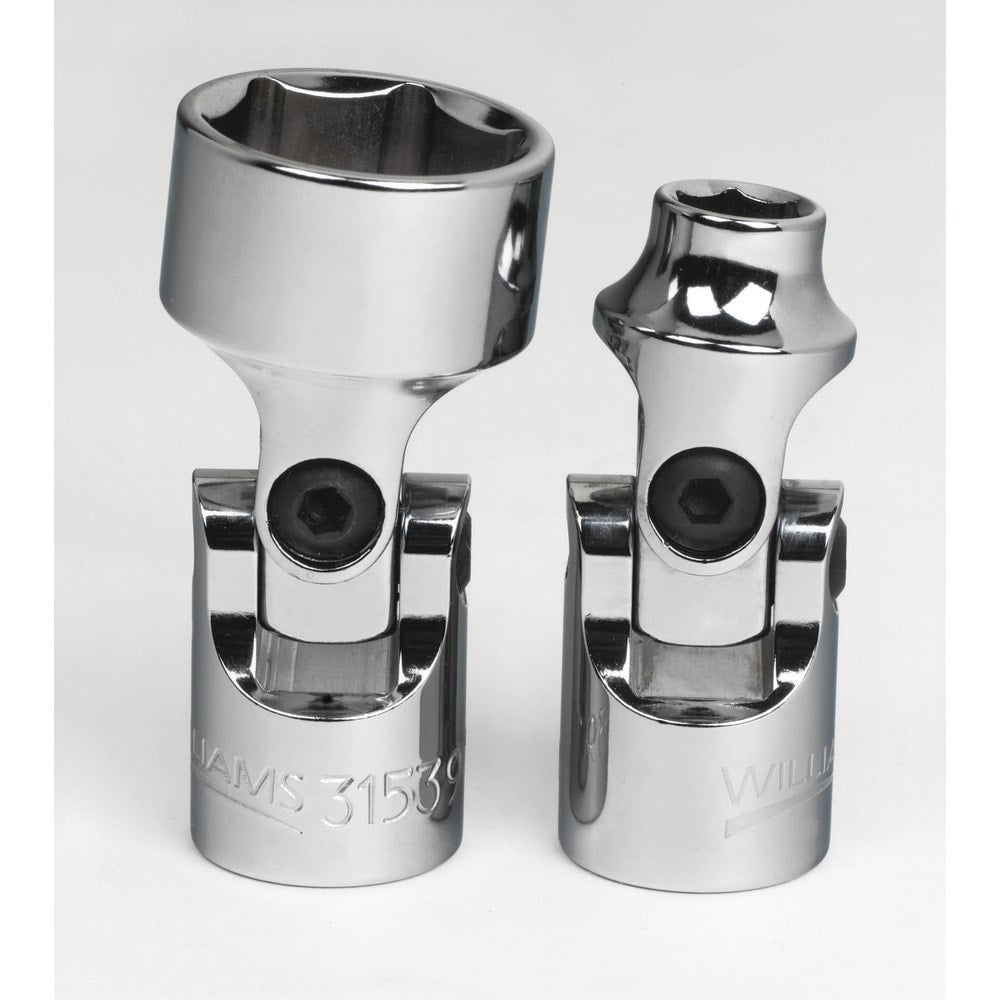 Specialty Sockets; Socket Type: Square Drive Socket; Drive Size: 3/8; Socket Size: 15; Finish: Chrome