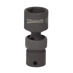 Impact Socket: 3/8" Drive, 13 mm Socket, Hex Drive