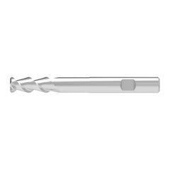 Corner Radius End Mill: 8.00 mm Dia, 21.00 mm LOC, 0.30 mm Radius, 2 Flute, Solid Carbide