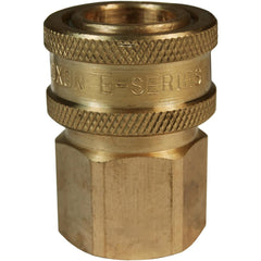 Hydraulic Hose Fittings & Couplings; Type: E-Series Straight Through Female Threaded Coupler; Fitting Type: Coupler; Hose Inside Diameter (Decimal Inch): 0.7500; Hose Size: 3/4