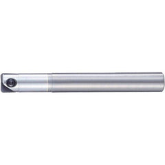 Indexable Square-Shoulder End Mill: PFR-R160SS16-S140CS, 16 mm Cut Dia, 100 mm Max Depth of Cut, 16 mm Dia Cylindrical Shank