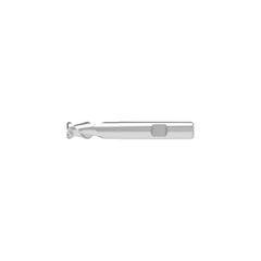 Corner Radius End Mill: 3.00 mm Dia, 5.00 mm LOC, 0.50 mm Radius, 2 Flute, Solid Carbide