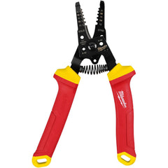 Wire & Cable Strippers; Maximum Capacity: 20 AWG; Type: Wire Stripper; Minimum Wire Gauge: 10 AWG; Insulated: Yes; Wire Type: AWG; Body Material: Plastic, Steel