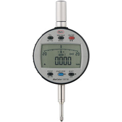 LCD Electronic Drop Indicator: 1/2" Max, Flat Back