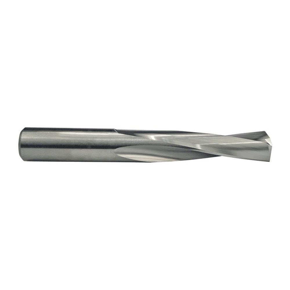 Screw Machine Length Drill Bit: 1.05 mm Dia, 135 deg Point, Solid Carbide