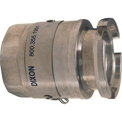 Reusable Hose Fittings; Type: Adapter; Thread Size: 3 in; Material: Aluminum; Thread Standard: NPT; Connection Type: Threaded