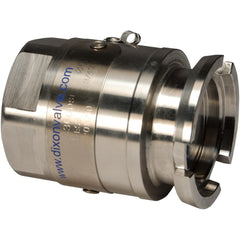 Reusable Hose Fittings; Type: Adapter; Thread Size: 3/4 in; Material: Stainless Steel; Thread Standard: NPT; Connection Type: Threaded