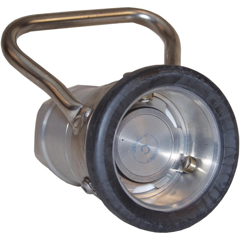 Reusable Hose Fittings; Type: Coupler; Thread Size: 1-1/2 in; Material: Aluminum; Thread Standard: NPT; Connection Type: Threaded