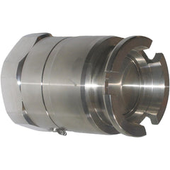 Reusable Hose Fittings; Type: Adapter; Thread Size: 1 in; Material: Stainless Steel; Thread Standard: NPT; Connection Type: Threaded