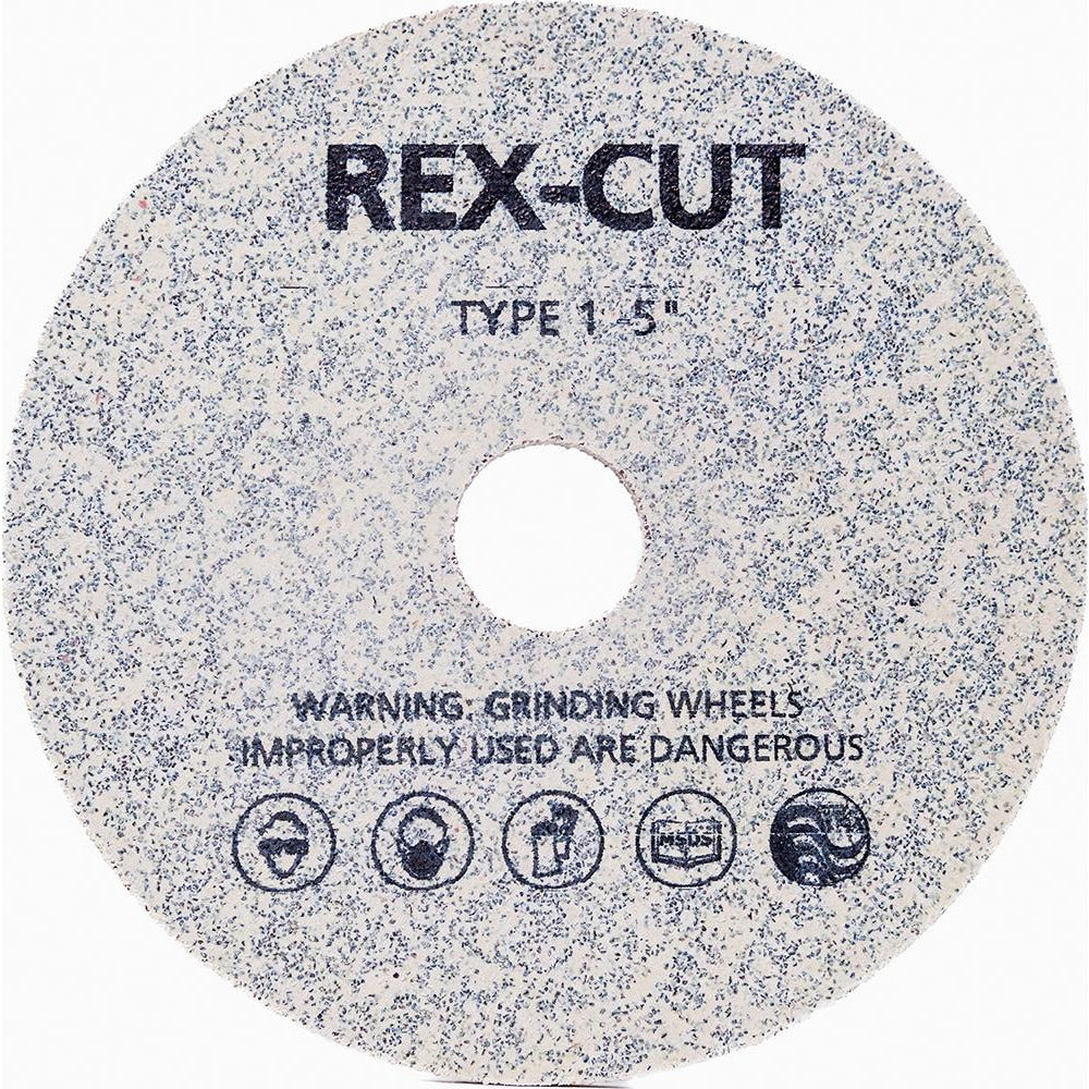 Deburring Wheel: 5" Dia, 1" Face Width, 5/8" Hole, Aluminum Oxide