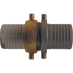 Suction & Discharge Hose Couplings; Type: King Short Shank Suction Hose Coupling; Coupling Type: Complete Suction Coupling; Coupling Descriptor: Complete Suction Coupling; Material: Aluminum; Coupler Size (Fractional Inch): 2-1/2; Thread Size: 2-1/2; Hose