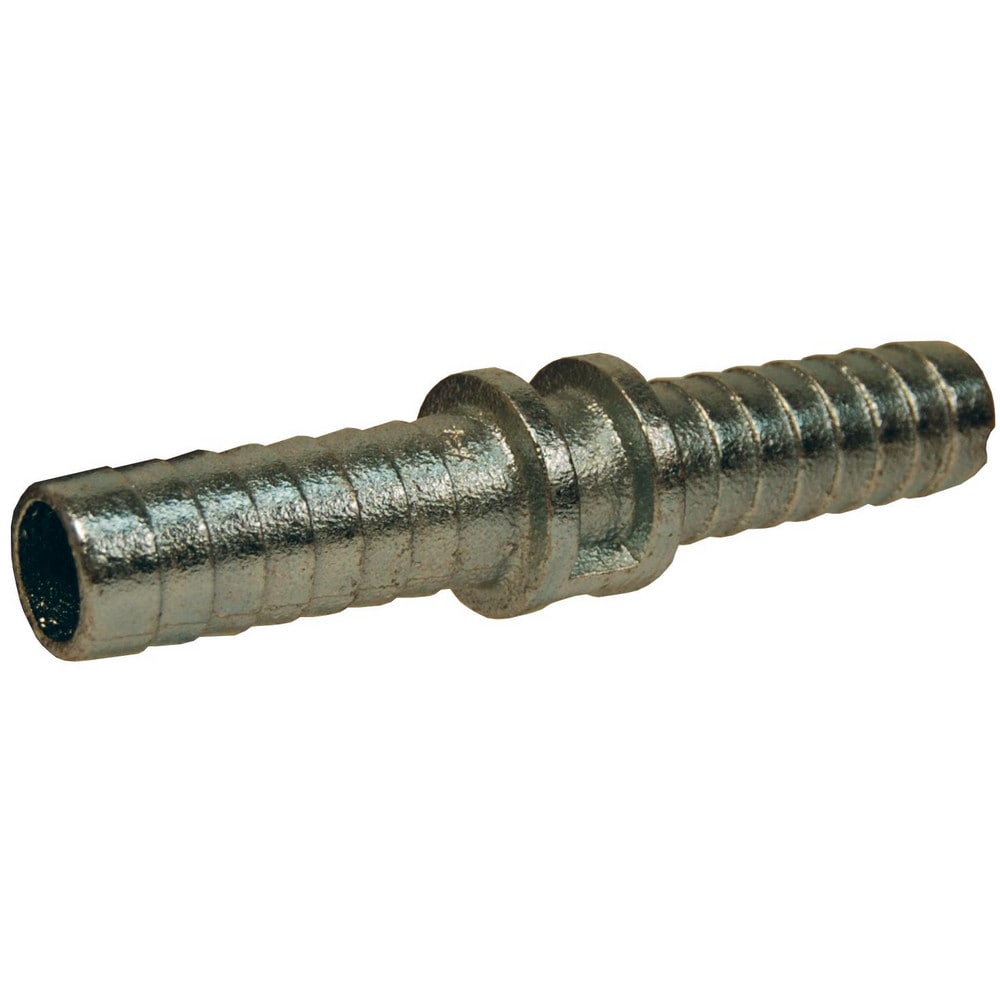 Suction & Discharge Hose Couplings; Type: Boss Hose Mender; Coupling Type: Hose Mender; Coupling Descriptor: Hose Mender; Material: Plated Iron; Coupler Size (Fractional Inch): 2; Thread Size: Non-Threaded; Hose Size: 2