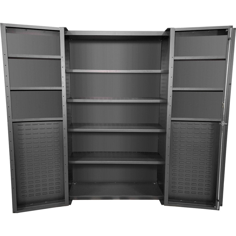 Modular Steel Storage Cabinet: 48" Wide, 24" Deep, 78" High