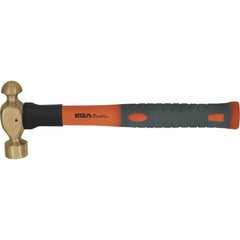 Ball Pein Hammer: 31 oz Head, Aluminum Bronze