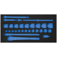 Tool Box Case & Cabinet Inserts; Type: Foam Insert; For Use With: Foam Only tools not included, fits JHWH-104, JHWH-110, JHWH-115, JHWH-1228, JHWH-1230, JHWH-1232, JHWH-1234, JHWH-1236, JHWH-1238, JHWH-1240, JHWH-1242, JHWH-1244, JHWH-1246, JHWH-1248, JHW