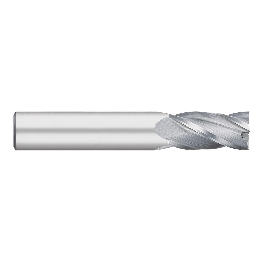 Square End Mill: 0.0938" Dia, 0.3750" LOC, 4 Flute, Solid Carbide