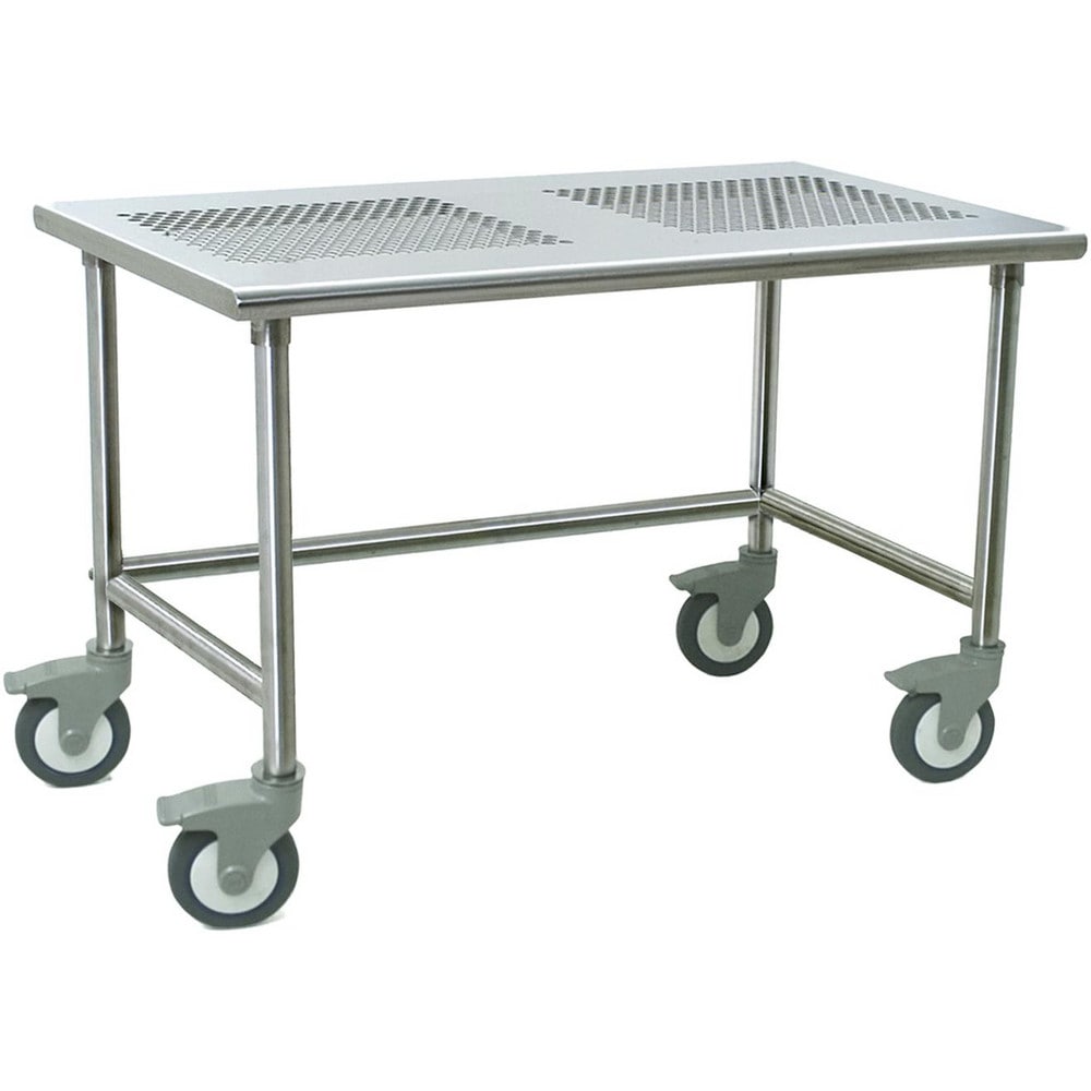 Mobile Work Benches; Bench Type: ISO 5 Clean Room Table; Edge Type: Straight; Depth (Inch): 30; Load Capacity (Lb.