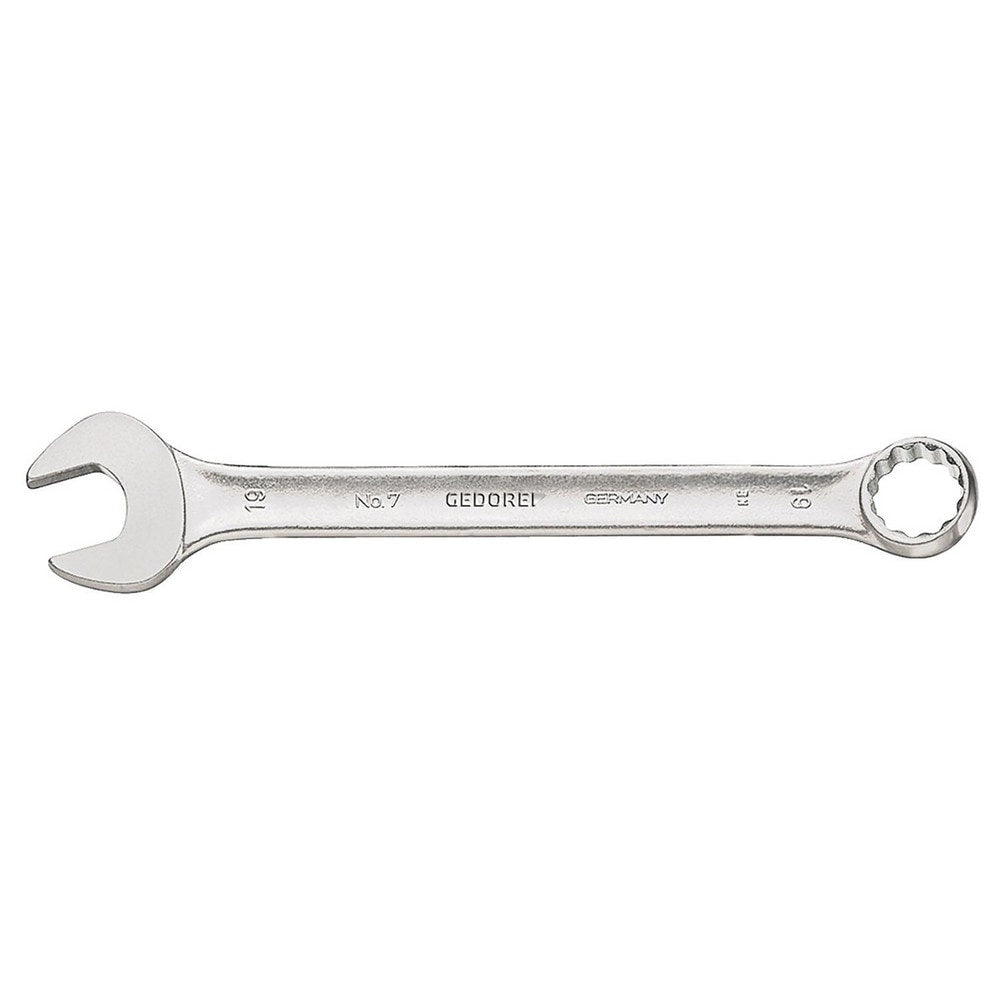 Combination Wrench: 1" Head Size, 15 deg Offset