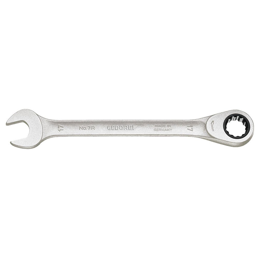 Combination Wrench: 19.00 mm Head Size, 0 deg Offset