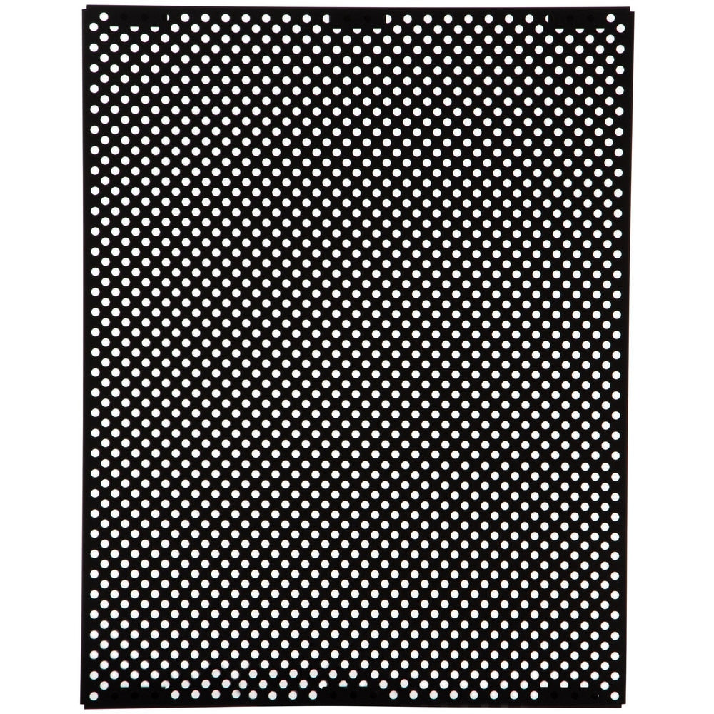 Decorative Metal Panels, Medium, Black, 20.72" √ó 0.5" √ó 27.95"