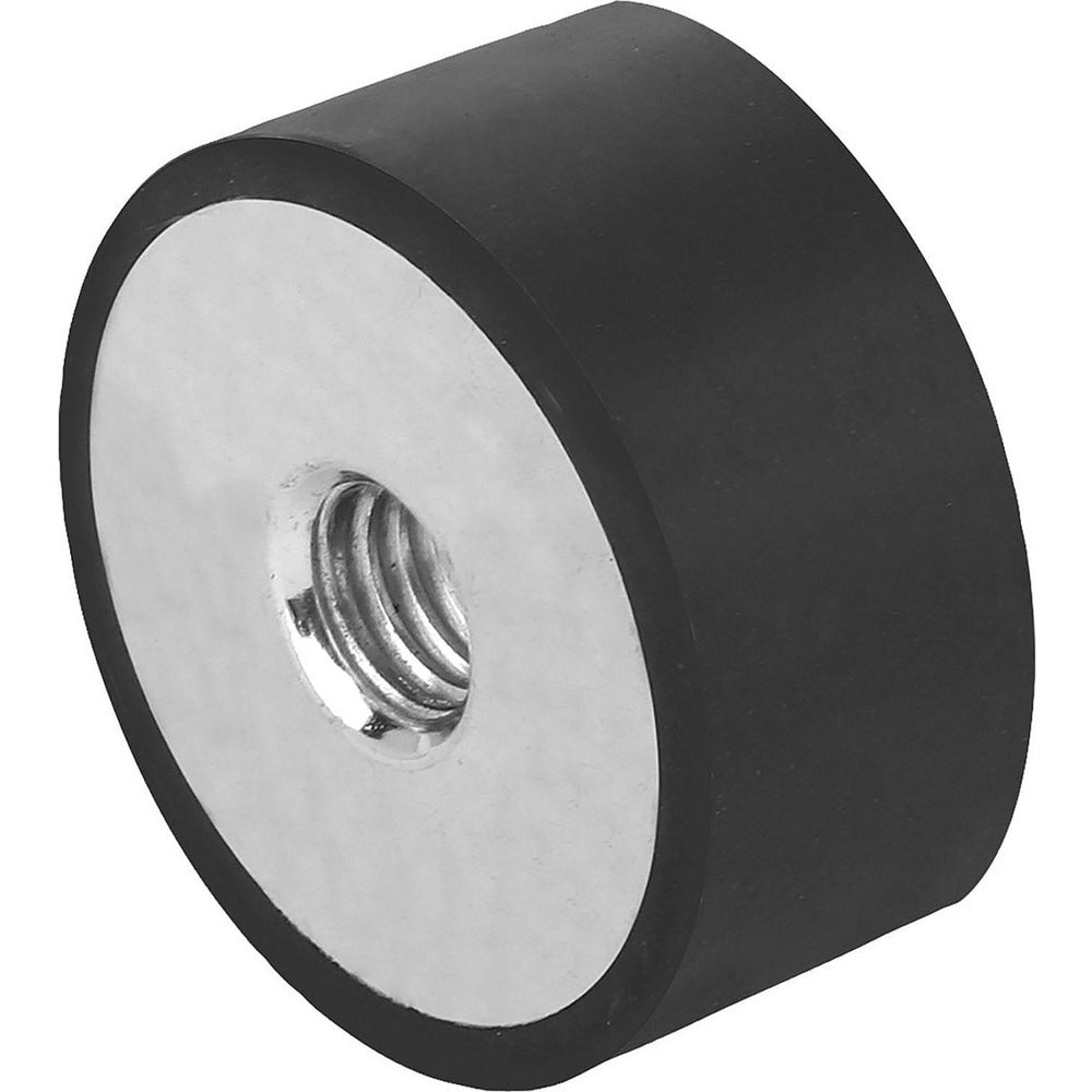 Vibration Isolators; Isolator Type: Standard Deflection; Insert Material: Steel; Isolator Material: Natural Rubber; Maximum Load Capacity: 95.54; Top Diameter: 30.00; Bottom Diameter: 30; Thread Size: M8; Overall Width: 1