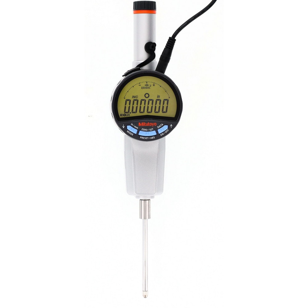 LCD Electronic Drop Indicator: 50 mm Max, Flat Back