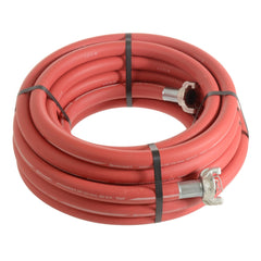 3/4" X 100' RED 300 PSI JACKHAMMER HOSE COUPLED W/  UC