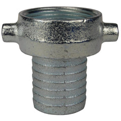 Suction & Discharge Hose Couplings; Type: King Short Shank Suction Hose Coupling; Coupling Type: Female Suction Coupling; Coupling Descriptor: Short Shank Female Suction Coupling; Material: Plated Iron; Coupler Size (Fractional Inch): 2-1/2; Thread Size: