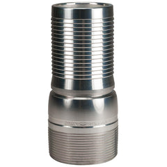 Suction & Discharge Hose Couplings; Type: King Crimp Style Combination Nipple; Coupling Type: Crimp Stem x MNPT; Coupling Descriptor: King Crimp Nipple; Material: Schedule 80 Plated Carbon Steel; Coupler Size (Fractional Inch): 1-1/4; Thread Size: 1-1/4;