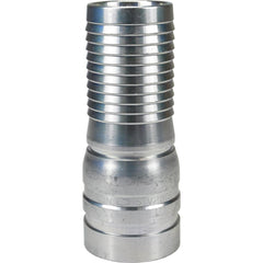 Suction & Discharge Hose Couplings; Type: King Crimp Style Combination Nipple; Coupling Type: Crimp Stem w/Grooved End; Coupling Descriptor: King Crimp Nipple; Material: Schedule 80 Plated Carbon Steel; Coupler Size (Fractional Inch): 6; Thread Size: Non-