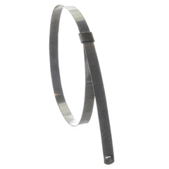 Cable Ties; Cable Tie Type: Standard Cable Tie; Material: Stainless Steel; Color: Gray; Overall Length: 35.00; Overall Width (Decimal Inch