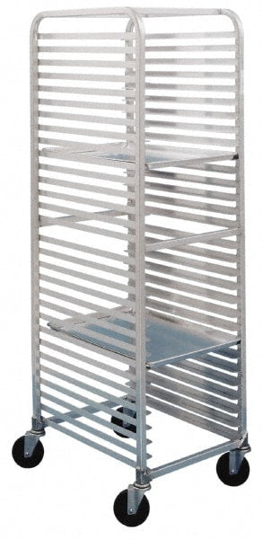 Pan & Tray Utility Cart: Aluminum