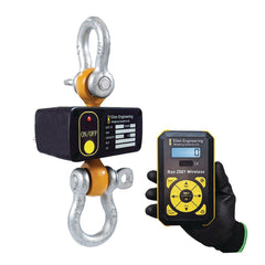 Crane Scales & Hanging Scales; Type: Shackle Type Wireless Dynamometer; Capacity (Lb.): 300000.00; Capacity (kg): 136077.7110; Display Type: 6 Digit LCD; Scale Type: Dynamometer