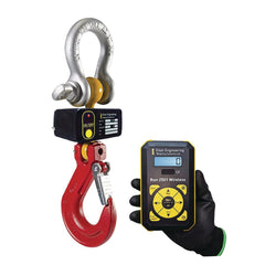 Crane Scales & Hanging Scales; Type: Hook Type Wireless Crane Scale; Capacity (Lb.): 6000.00; Capacity (kg): 2721.5542; Display Type: 6 Digit LCD; Scale Type: Crane Scale