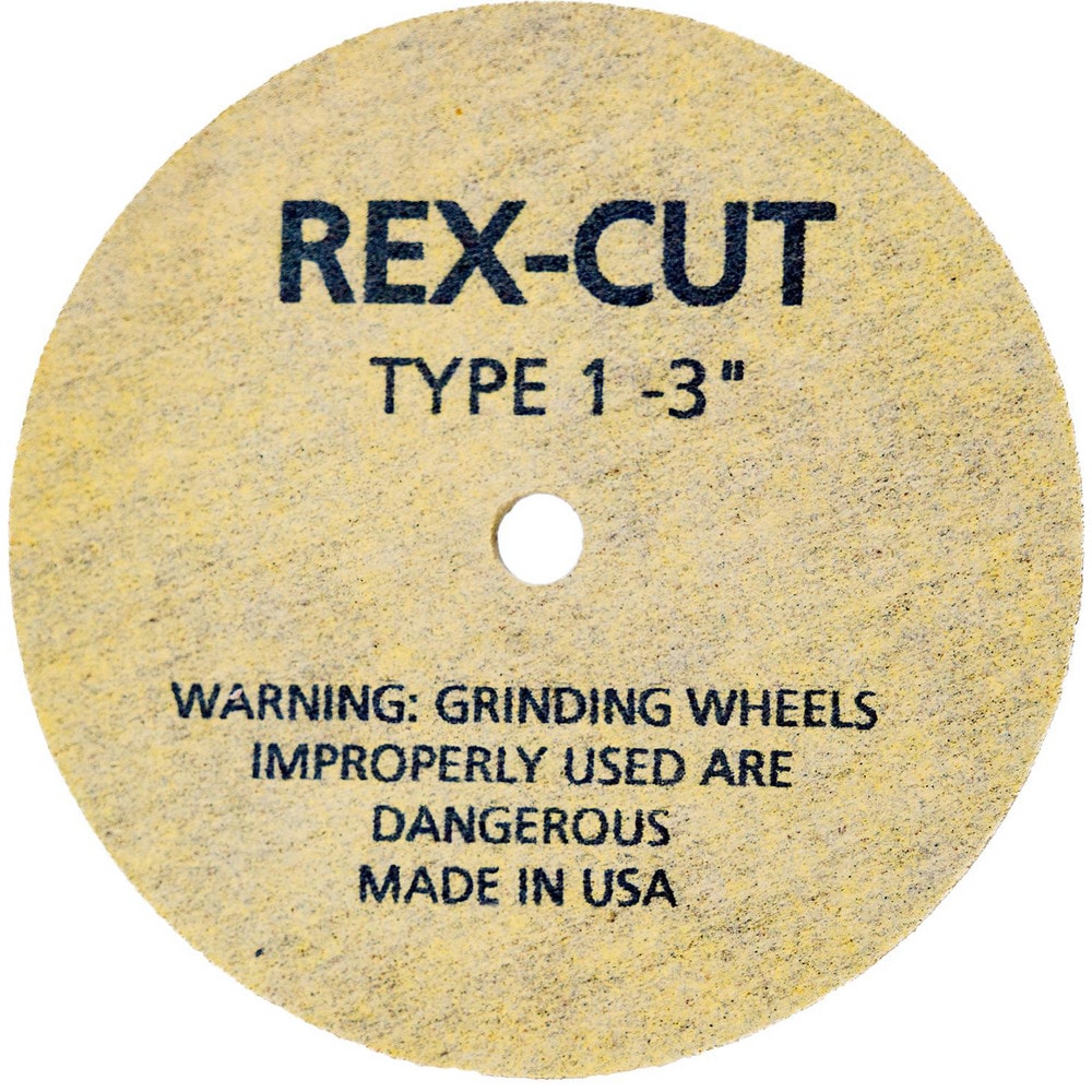 Deburring Wheel: 2" Dia, 1/8" Face Width, 1/4" Hole, Aluminum Oxide