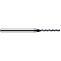 Square End Mill: 1/8" Dia, 1-1/4" LOC, 4 Flute, Solid Carbide