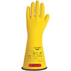 Rubber Linesman Gloves: Activarmr RIG014YBSC, Class 0, Size 3X-Large, 14" Long