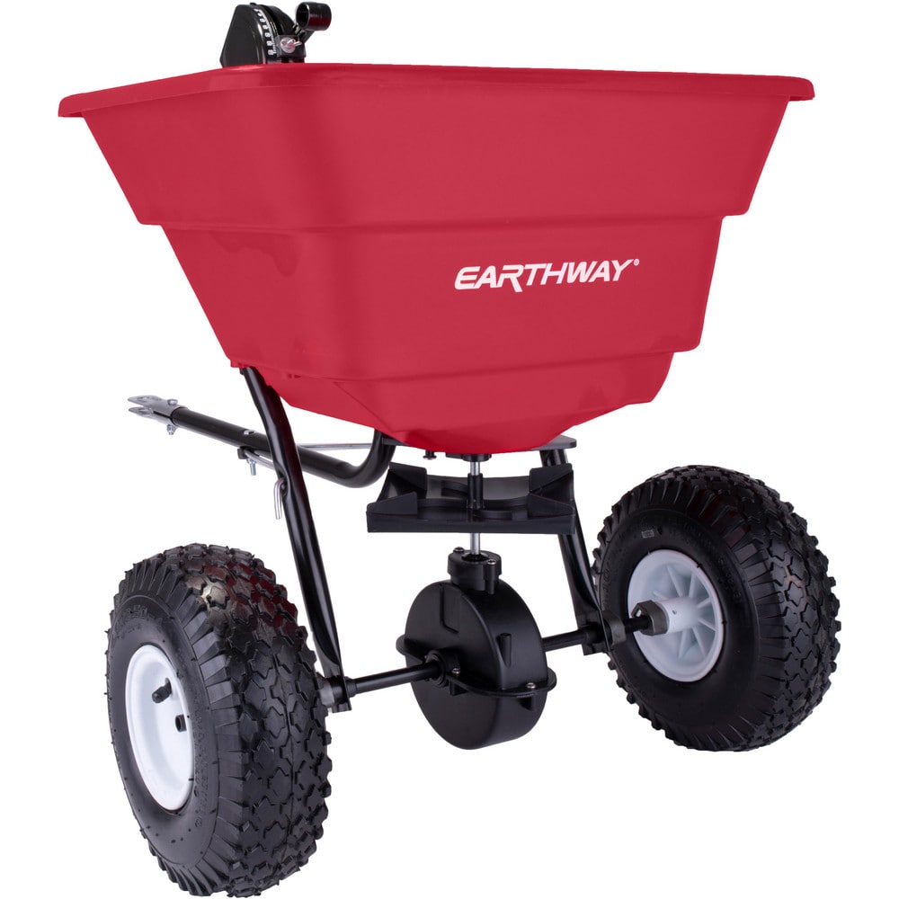 Landscape Spreaders; Spreader Type: Tow Behind; Handle Type: None; Wheel Type: Pneumatic; Minimum Spread Width (Decimal Inch): 96; Minimum Spread Width (Feet): 8; Maximum Spread Width (Feet): 12; Maximum Spread Width (Decimal Inch): 144