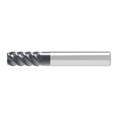 Barrel Cutter End Mills; End Type: Toroidal; Material: Solid Carbide; Small End Diameter (mm): 5.00; Shank Diameter (mm): 6.0000; Length of Cut (mm): 5.0000; Helix Angle: 45.00