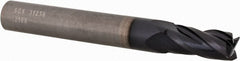 Square End Mill: 7/32" Dia, 7/16" LOC, 4 Flute, Solid Carbide