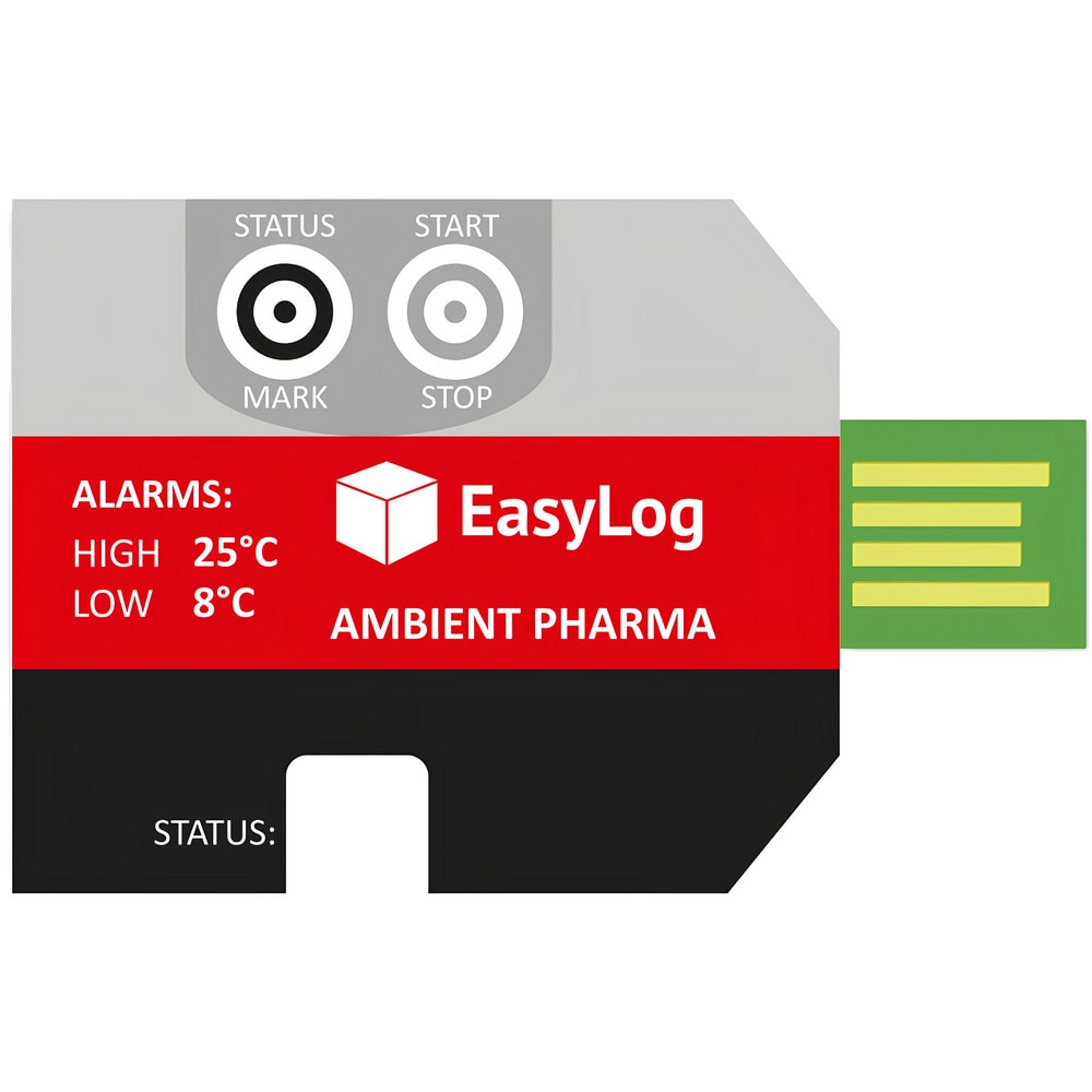 +/-.5 -30-60C 10/PK AMB PHARMA TEMP LOGGER