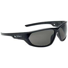 Safety Glasses: Platinum & Anti-Fog & Anti-Scratch, Polycarbonate, Smoke Lenses, Full-Framed