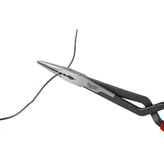 Long Nose Pliers; Pliers Type: Long Reach, Needle Nose; Jaw Texture: Grooved; Jaw Length (Inch): 3