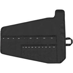 Tool Pouches & Holsters; Holder Type: Rollup Pouch; Tool Type: Combination Wrench; Closure Type: Hook & Loop; Material: Polyester; Color: Black; Belt Included: No